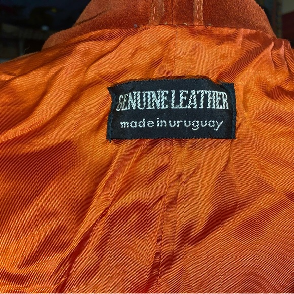 GORG 🍁 ‘GENUINE LEATHER’, Vintage Suede Jacket, vintage size 11/12 - Picture 5 of 5